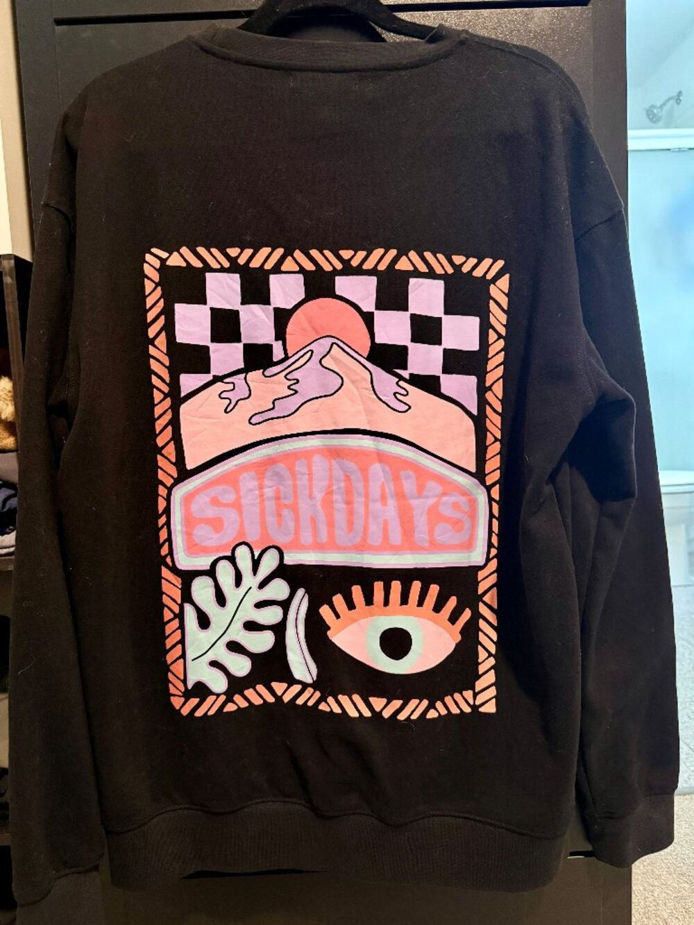 Notice the Reckless Sick Days Crewneck (Medium)